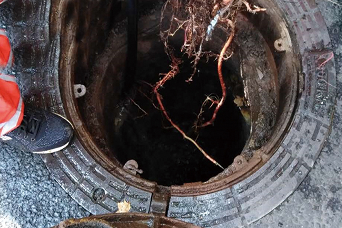 龙门镇管道预处理